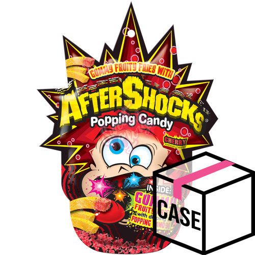 Aftershock Popping Candy Cherry 8.5g - Case