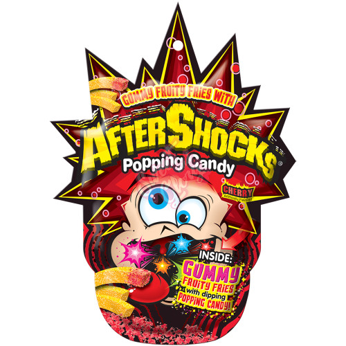 Aftershock Popping Candy Cherry 8.5g - 24ct