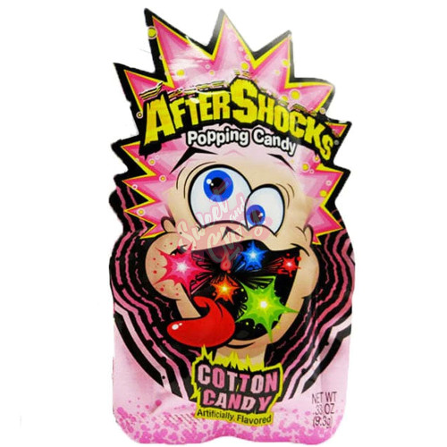 Aftershock Popping Candy Cotton Candy 8.5g - 24ct