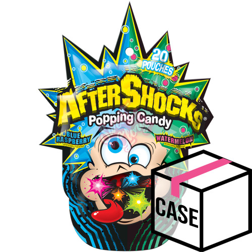Aftershock Popping Candy Blue Raspberry/Watermelon 30g - Case