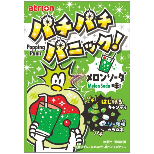 Atrion Popping Candy Melon Soda (Japan) 5g - 24ct