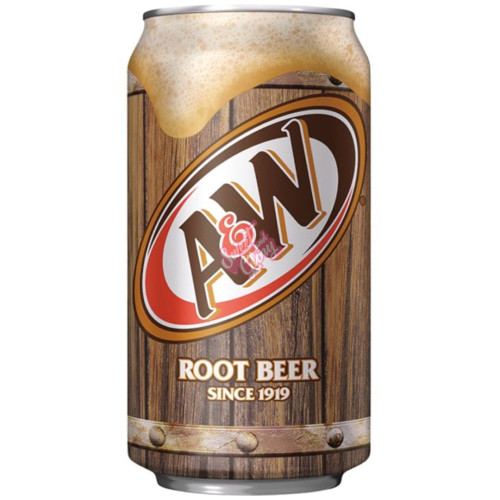 A&W Root Beer Can 355ml - 12ct