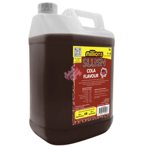 Millions Cola Slush Syrup - 5Ltr 1ct