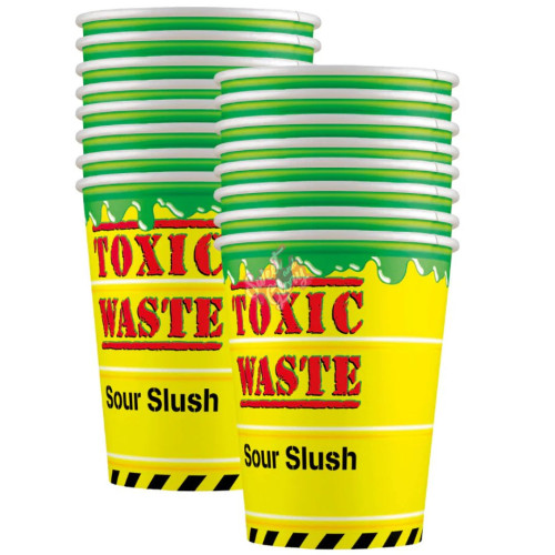 Toxic Waste 12oz Paper Cups - 50ct