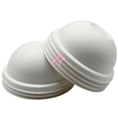 Domed Paper Lids to fit 12oz & 16oz Paper Slush Cups - 50ct