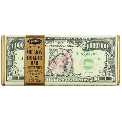 Barton's Million Dollar Bar 56g - 12ct
