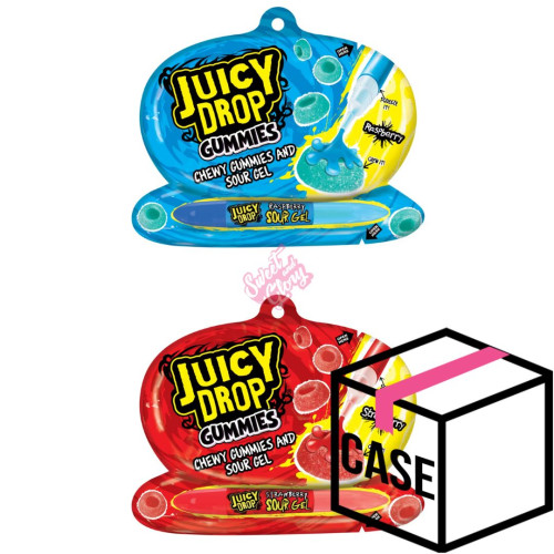 Bazooka Juicy Drop Gummies 57g - Case
