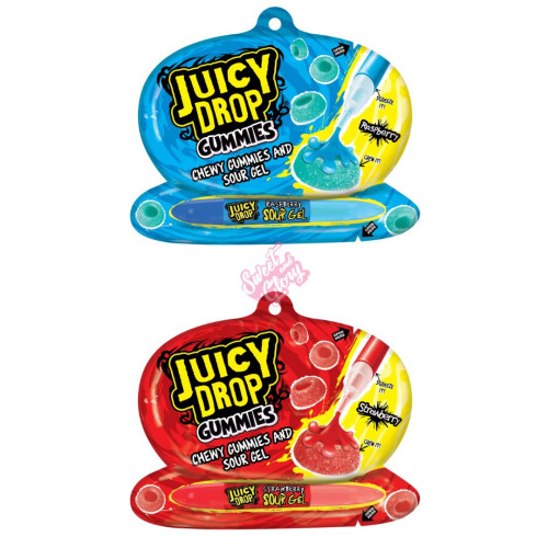 Bazooka Juicy Drop Gummies 57g - 12ct