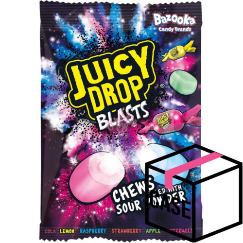 Bazooka Juicy Drop Blasts 140g - Case