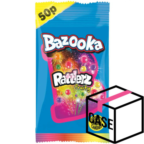 Bazooka Rattlerz Fruity PMP 50p 40g - Case
