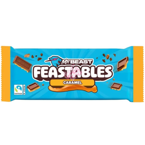 Mr Beast Feastables Caramel 60g - 10ct