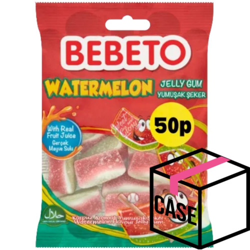 Bebeto Watermelon 50p PMP 70g - Case