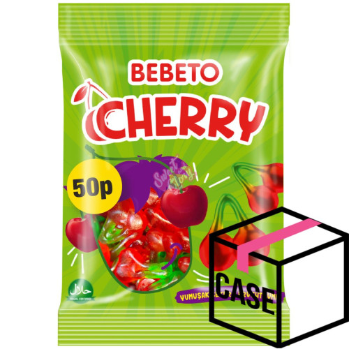 Bebeto Cherry 50p PMP 70g - Case