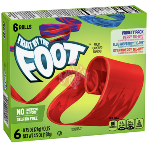 Betty Crocker Fruit by the Foot Variety Pack 128g - 8ct