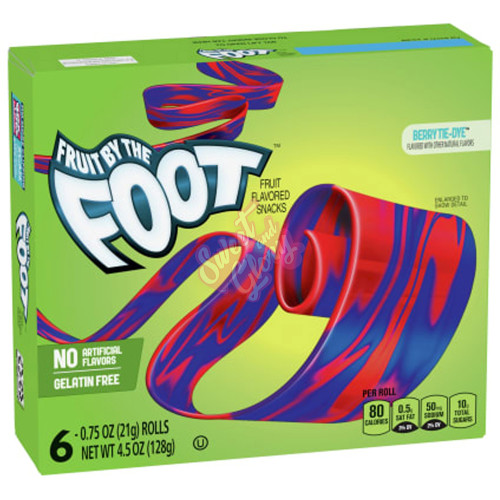 Betty Crocker Fruit by the Foot Berry Tie Dye 128g - 8ct