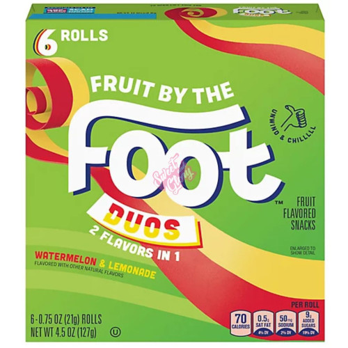 Fruit By The Foot Sour Duos 127g - 6ct