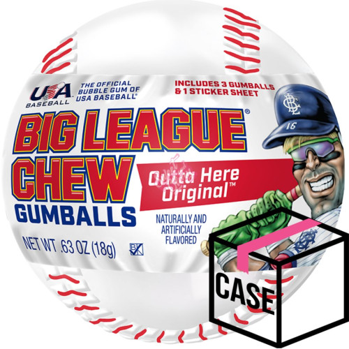 Big League Gum Baseball 68g - Case