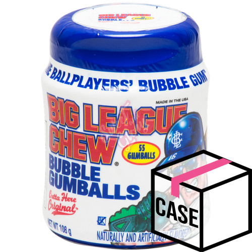 Big League Chew Bubble Gumballs 105g - Case