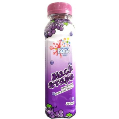 Popping Boba Drink Grape 300ml - 12ct