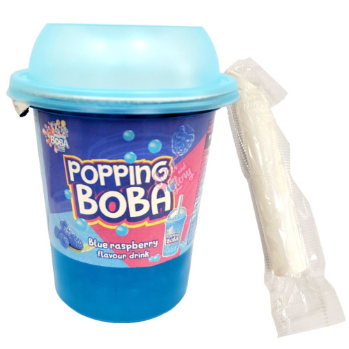 Popping Boba Drink Blue Raspberry 280ml - Case