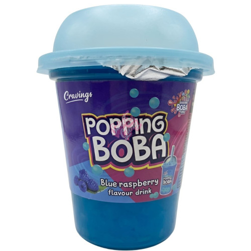 Popping Boba Drink Blue Raspberry 280ml - Case