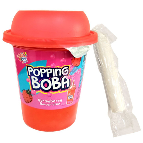 Popping Boba Drink Strawberry 280ml - Case