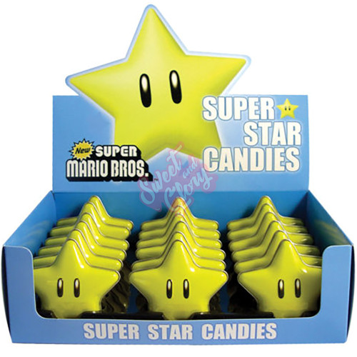 Nintendo Super Star Sours 17g - 18ct