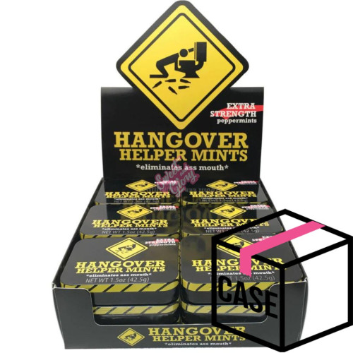 Hangover Helper Mints Tin 42.5g - Case