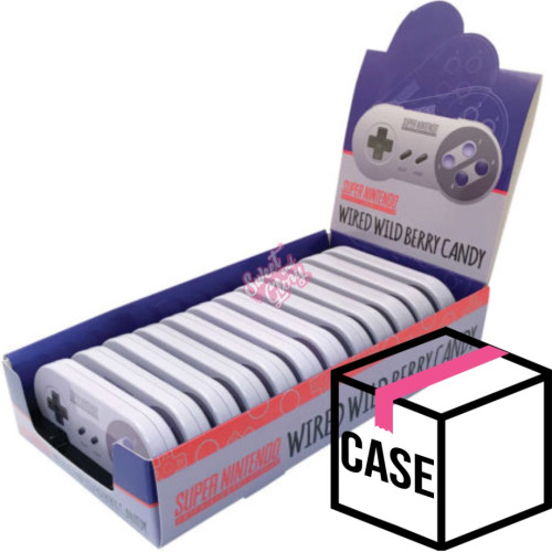 Nintendo Snes Sours Tin 34g - Case