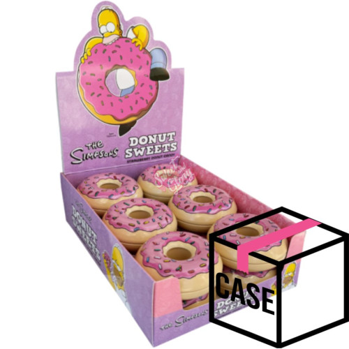 The Simpsons Donut Tin 42g - Case