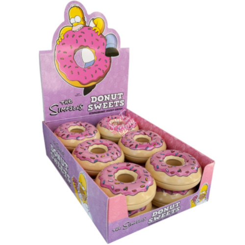 The Simpsons Donut Tin 42g - 12ct