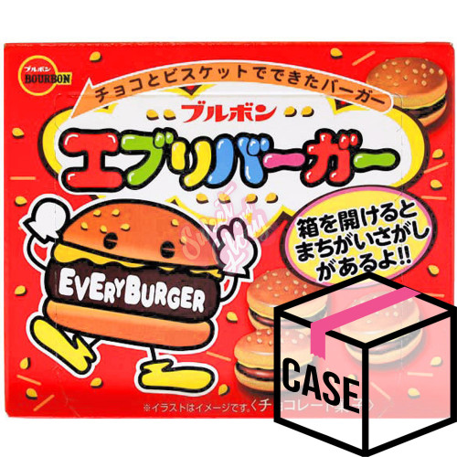 Bourbon Everyburger (Japan) 66g - Case