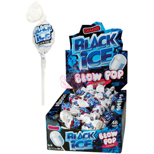 Blow Pops Black Ice 18g - 48ct