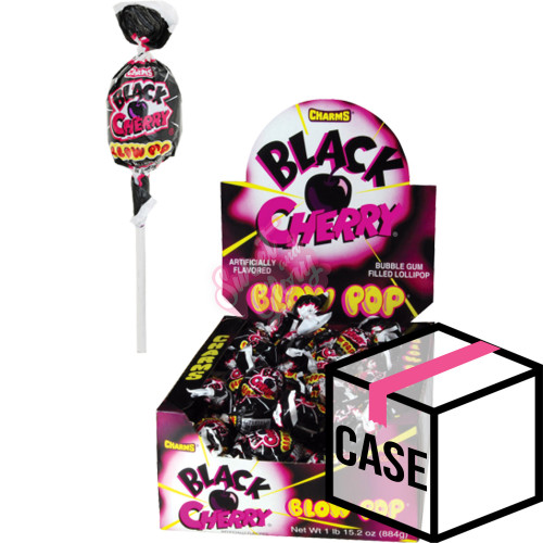 Blow Pops Black Cherry 18g - Case