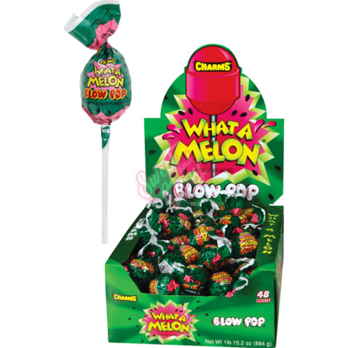 Blow Pops What-A-Melon 18g - 48ct