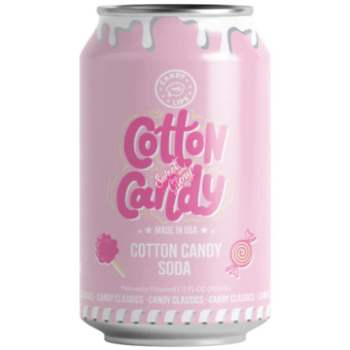 Candy Lips Cotton Candy 355ml - 12ct