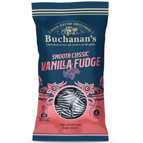 Buchanan's Vanilla Fudge 130g - 12ct