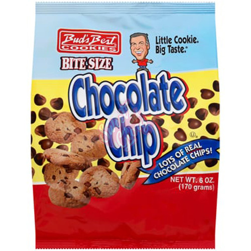 Buds Best Bite Size Chocolate Chip Cookies 170g - 12ct