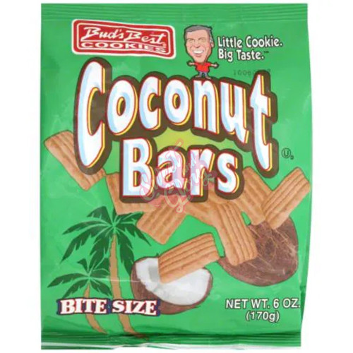Buds Best Bite Size Coconut Bars 170g - 12ct