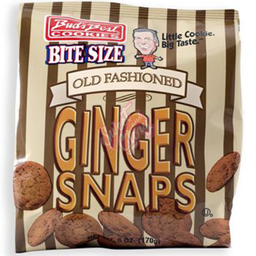 Buds Best Bite Size Ginger Snaps 170g - 12ct