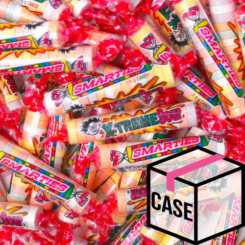 Smarties Candy Rolls X-Treme Sour Bulk 18Kg - Full Case !!! 1ct