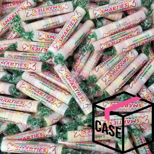Smarties Candy Rolls X-Treme Sour Bulk 18Kg - Full Case !!! 1ct