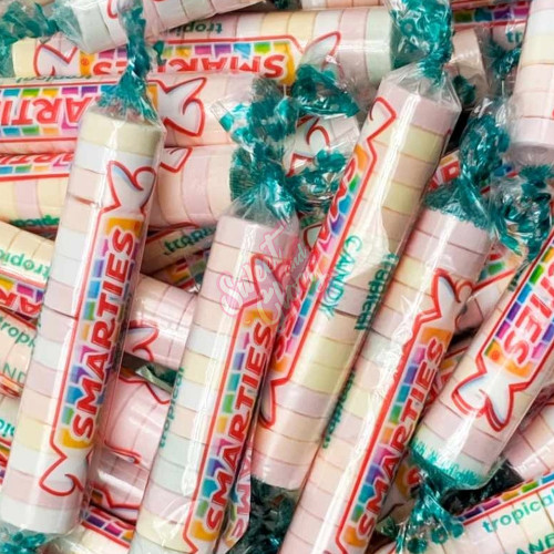 Smarties Candy Rolls Tropical Bulk 3Kg Bag - 1ct