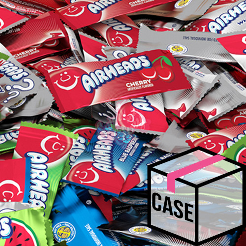 Mini Airheads Bulk Bars Assorted 11.35Kg - Case