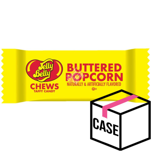Jelly Belly Chews Buttered Popcorn 6.8kg - Case