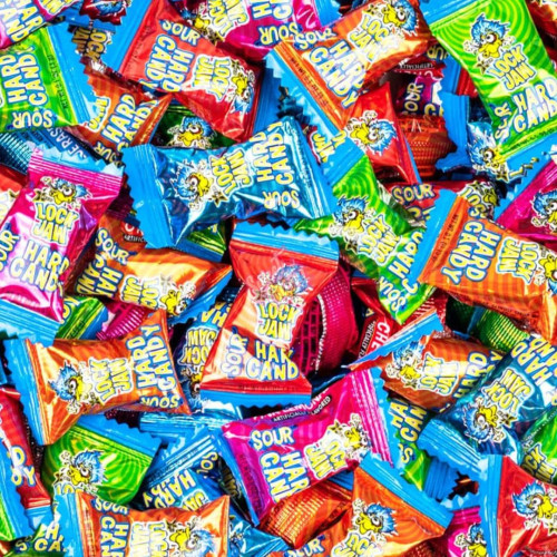 Koko's Lock Jaw Sour Hard Candy 79g - 144ct