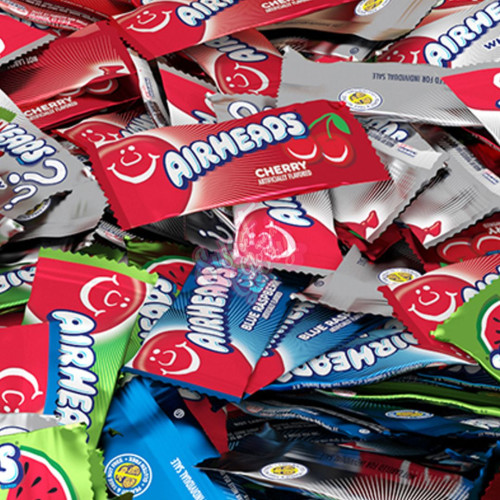 Mini Airheads Bulk Bars Assorted Loose 1.89Kg - 1ct