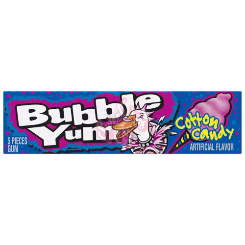 Bubble Yum Gum Cotton Candy 39g - 18ct