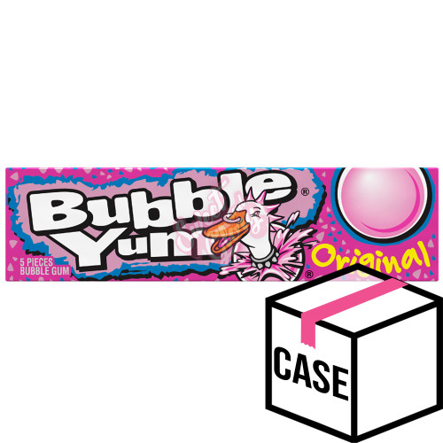 Bubble Yum Gum Original 39g - Case