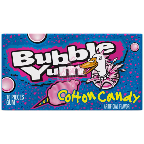 Bubble Yum Cotton Candy Gum Big Pack 79g - 12ct